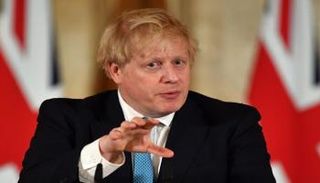 رئيس الوزراء البريطاني بوريس جونسون