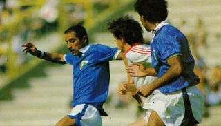 منتخب الكويت بأول لقاء خليجي في كأس العالم