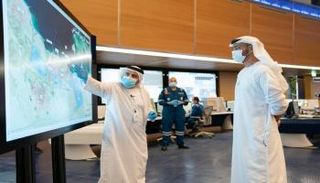 زيارة الشيخ محمد بن زايد آل نهيان لمجمع الرويس