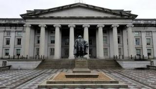 مبنى وزارة الخزانة الأمريكية