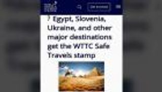 "الدولي للسياحة" يمنح مصر خاتم السفر الآمن