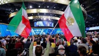 أحد مؤتمرات المعارضة الإيرانية في الخارج- أرشيفية