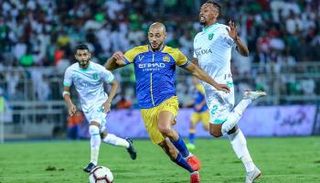 مباراة سابقة بين النصر والأهلي