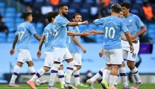مانشستر سيتي من مواجهة بيرنلي