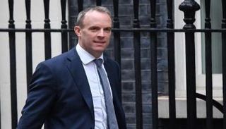 وزير الخارجية البريطاني دومينيك راب