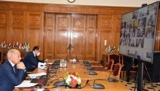 جانب من اجتماع وزراء الخارجية العرب بحضور أبو الغيط