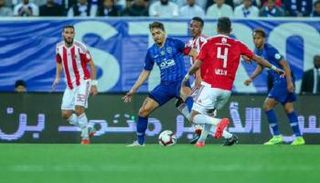 من مباراة سابقة بين الهلال والوحدة