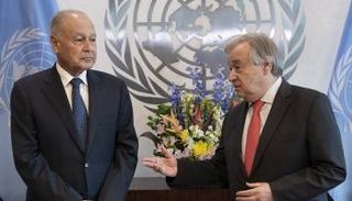  لقاء سابق بين جوتيريس وأبوالغيط