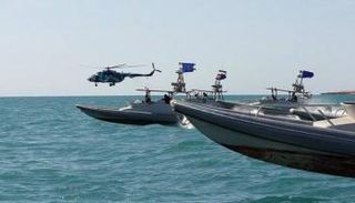 مناورة لبحرية مليشيا الحرس الثوري - أرشيفية