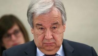 الأمين العام للأمم المتحدة أنطونيو جوتيريس 