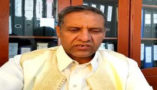 الشيخ جبريل سعيد رئيس ديوان المجلس الأعلى لقبيلة القبايل الليبية