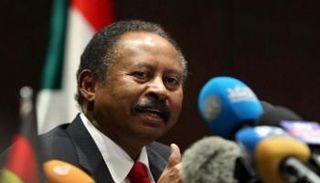 رئيس الوزراء السوداني عبدالله حمدوك 