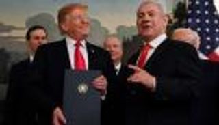 وفد أمريكي يزور إسرائيل لبحث خطة ترامب للسلام