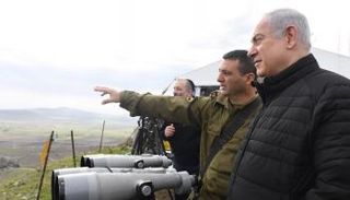 نتنياهو في الجولان-أرشيفية