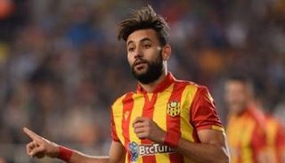 لاعب الوسط التونسي غيلان الشعلالي 