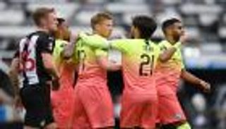 مئوية دي بروين تقود مانشستر سيتي لنصف نهائي الكأس