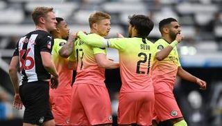 فرحة مانشستر سيتي 