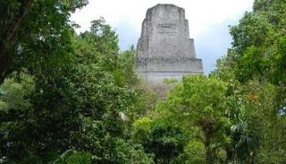 أحد خزانات مدينة مايا القديمة