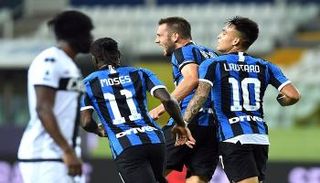 فرحة إنتر ميلان 