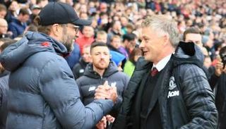 أولي جونار سولسكاير مدرب يونايتد ويورجن كلوب مدرب ليفربول