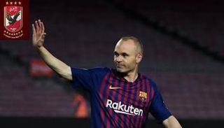 أندريس إنييستا قائد برشلونة الأسبق