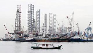 منصات حفر في سنغافورة - رويترز