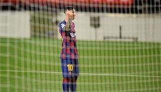 ليونيل ميسي قائد برشلونة