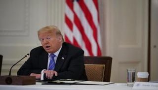  الرئيس الأمريكي دونالد ترامب- أ ف ب 