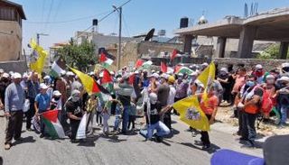 الاحتجاجات الفلسطينية في بلدة كفر قدوم