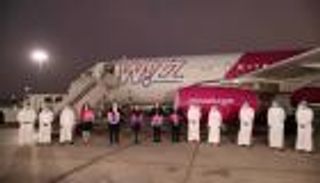 "مطار أبوظبي" يستقبل أولى رحلات شركة "ويز إير"