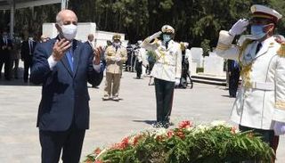 الجزائر تقيم مراسم دفن لرفات 24 من شهداء المقاومة ضد الاستعمار الفرنسي