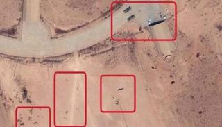 قصف منظومة الدفاع التركية بقاعدة الوطية الليبية- أرشيفية