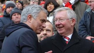 جوزيه مورينيو وأليكس فيرجسون