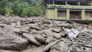 انهيارات أرضية في الصين