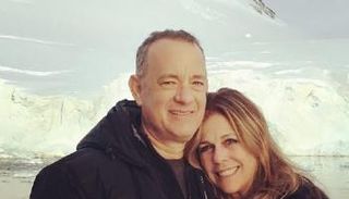 توم هانكس وزوجته ريتا ويلسون