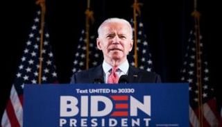 المرشح الديمقراطي للرئاسة الأمريكية جو بايدن