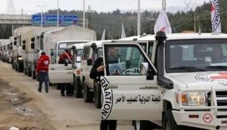 مساعدات إنسانية للسوريين - أرشيفية