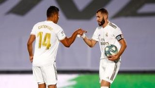 كريم بنزيمة وكاسيميرو ثنائي ريال مدريد