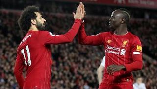 محمد صلاح وساديو ماني ثنائي ليفربول الإنجليزي