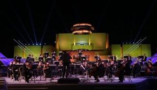 جانب من حفل الأوبرا المصرية