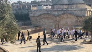 مستوطنون قرب باب الرحمة-أرشيفية