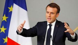 الرئيس الفرنسي إيمانويل ماكرون