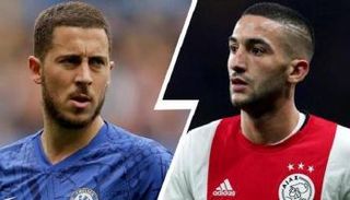 حكيم زياش وإيدين هازارد