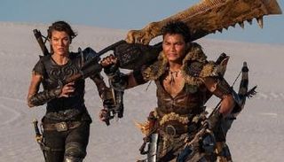 ميلا جوفوفيتش في مشهد من فيلمها الجديد