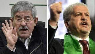 رئيسا وزراء الجزائر الأسبقان أحمد أويحيى وعبد المالك سلال - أرشيفية