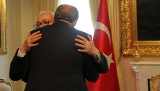 راشد الغنوشي ورجب طيب أردوغان