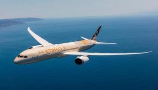 طائرة تابعة لشركة الاتحاد للطيران