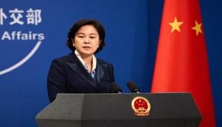 هوا تشون يينغ المتحدثة باسم وزارة الخارجية الصينية