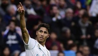 أشرف حكيمي بقميص ريال مدريد