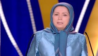 زعيمة المعارضة الإيرانية خلال كلمتها في المؤتمر